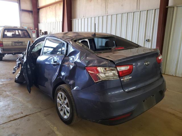 Photo 3 from auction – 2016 KIA RIO LX with VIN KNADM4A33G6553039
