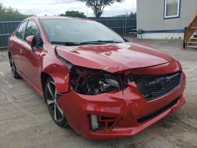 SUBARU IMPREZA SP 2018 with VIN 4S3GKAL68J3604829 - Photo from auction