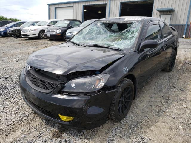 Photo 2 from auction – 2004 HONDA CIVIC EX with VIN 1HGEM22014L056828
