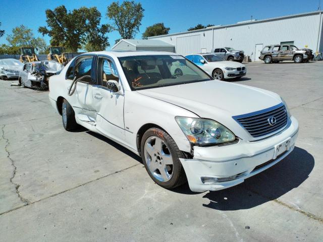 LEXUS LS 430 2004 with VIN JTHBN36F240128610 - Photo from auction