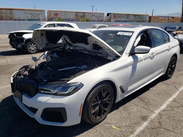 Photo 2 from auction – 2021 BMW 540 I with VIN WBA53BJ05MCF97643