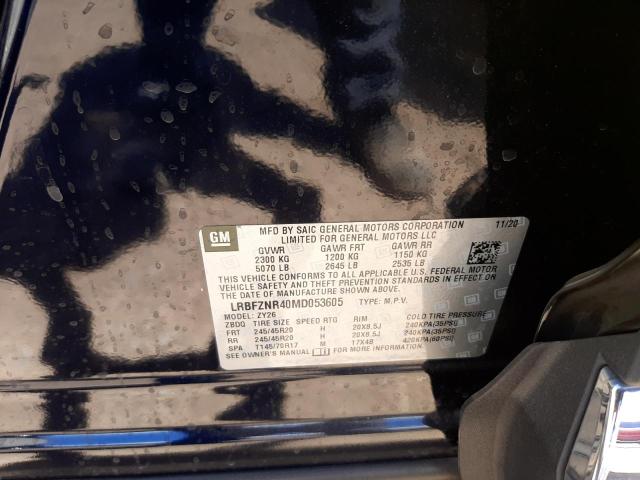 Photo 10 from auction – 2021 BUICK ENVISION E with VIN LRBFZNR40MD053605