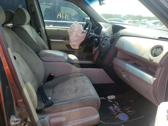 Photo 5 from auction – 2012 HONDA PILOT LX with VIN 5FNYF3H27CB014251