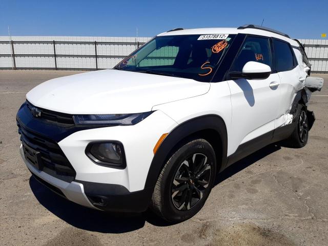 Photo 2 from auction – 2022 CHEVROLET TRAILBLAZE with VIN KL79MRSL8NB039404