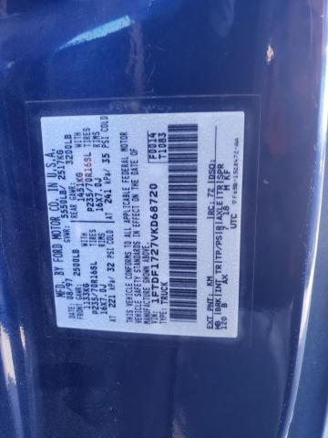 Photo 10 from auction – 1997 FORD F150 with VIN 1FTDF1727VKD68720