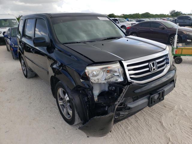 HONDA PILOT SE 2015 with VIN 5FNYF4H30FB054366 - Photo from auction