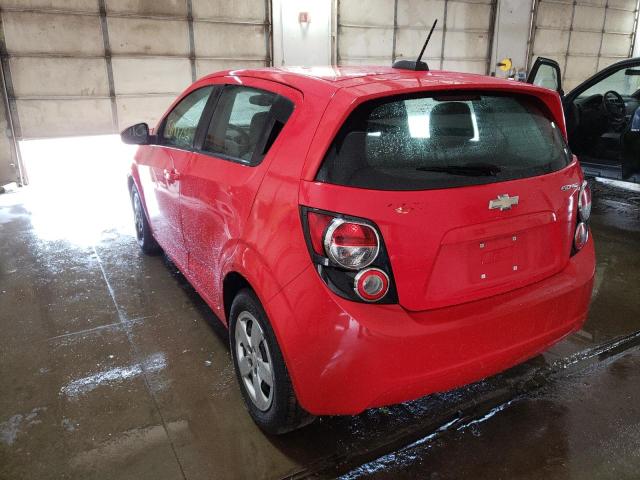 Photo 3 from auction – 2015 CHEVROLET SONIC LS with VIN 1G1JA6SH4F4131143