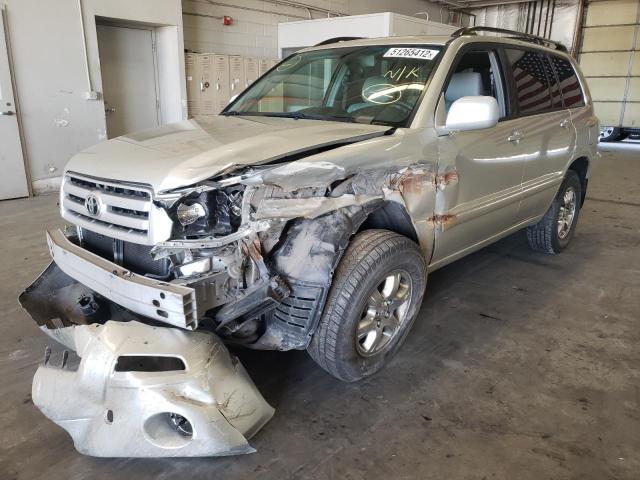 Photo 2 from auction – 2005 TOYOTA HIGHLANDER with VIN JTEEP21A050069262