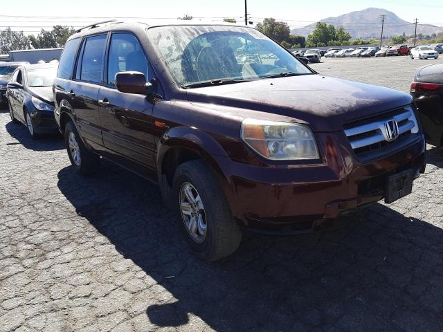 HONDA PILOT VP 2008 with VIN 5FNYF28258B029350 - Photo from auction