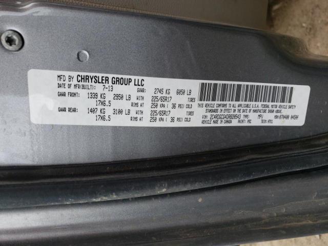 Photo 10 from auction – 2013 DODGE GRAND CARA with VIN 2C4RDGCG4DR820543