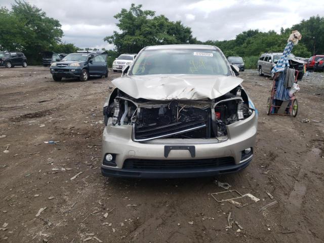 Photo 9 from auction – 2015 TOYOTA HIGHLANDER with VIN 5TDZKRFH9FS119786