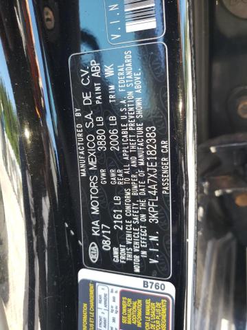 Photo 10 from auction – 2018 KIA FORTE LX with VIN 3KPFL4A7XJE182383