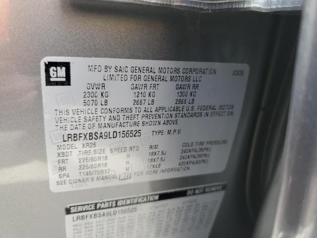 Photo 10 from auction – 2020 BUICK ENVISION P with VIN LRBFXBSA9LD156525