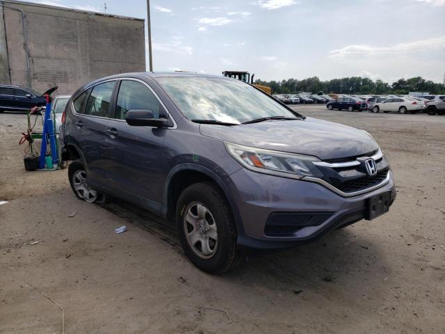 HONDA CR-V LX 2015 with VIN 5J6RM4H37FL063003 - Photo from auction