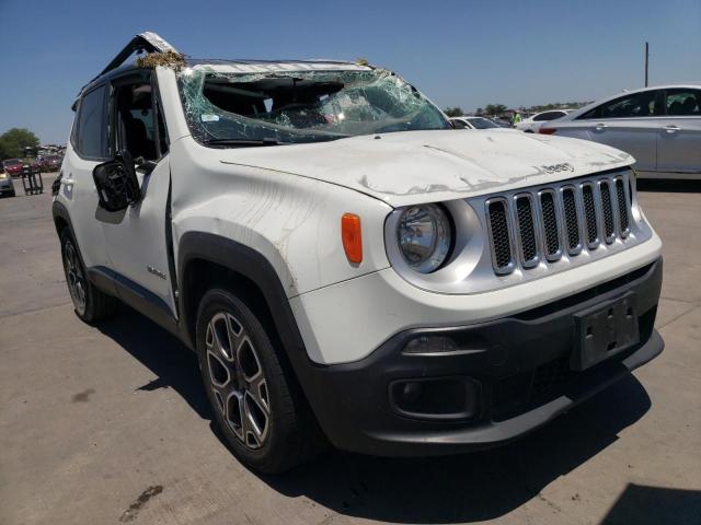 JEEP RENEGADE L 2017 with VIN ZACCJADB2HPE83153 - Photo from auction