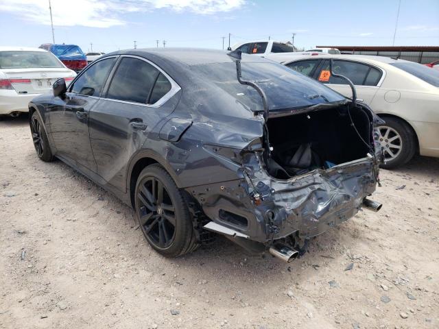 Photo 3 from auction – 2021 LEXUS IS 300 with VIN JTHCA1D24M5115462