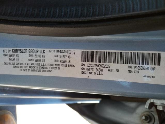 Photo 10 from auction – 2013 DODGE AVENGER SE with VIN 1C3CDZAB0DN662535