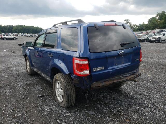 Photo 3 from auction – 2008 FORD ESCAPE XLT with VIN 1FMCU93148KC40349
