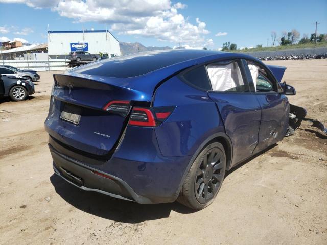 Photo 4 from auction – 2020 TESLA MODEL Y with VIN 5YJYGDEE8LF013594