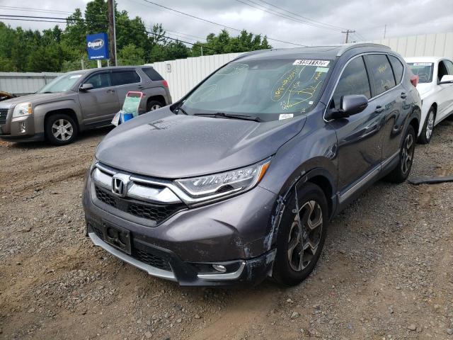 Photo 2 from auction – 2017 HONDA CR-V TOURI with VIN 7FARW1H98HE024983