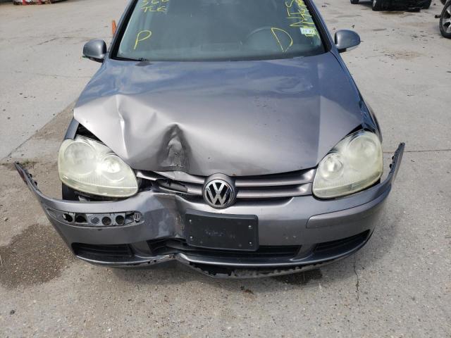 Photo 7 from auction – 2007 VOLKSWAGEN RABBIT with VIN WVWDR71K57W083741