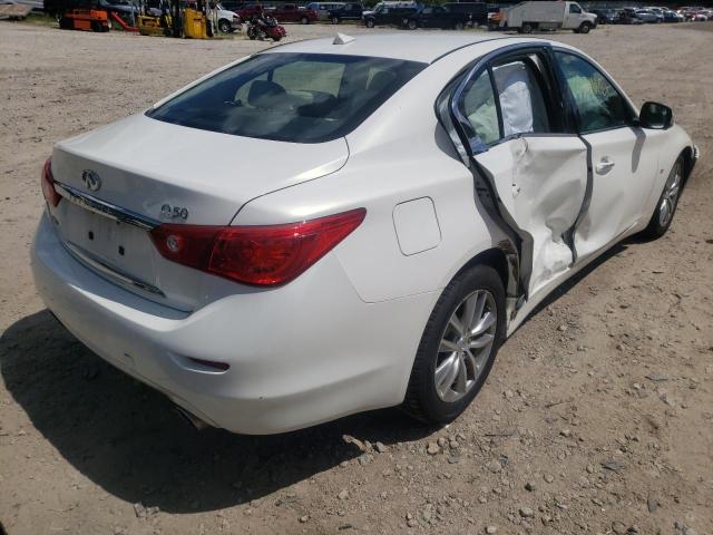 Photo 4 from auction – 2014 INFINITI Q50 BASE with VIN JN1BV7AR4EM686644