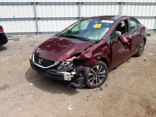 Photo 2 from auction – 2014 HONDA CIVIC EX with VIN 2HGFB2F88EH547924