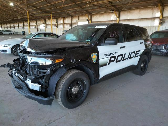 Photo 2 from auction – 2021 FORD EXPLORER P with VIN 1FM5K8AB2MGC45289