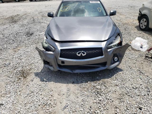 Photo 9 from auction – 2015 INFINITI Q50 BASE with VIN JN1BV7AP4FM348466
