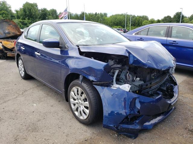 NISSAN SENTRA S 2018 with VIN 3N1AB7AP1JY321459 - Photo from auction