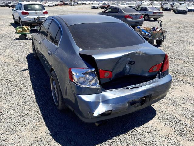 Photo 3 from auction – 2005 INFINITI G35 with VIN JNKCV51E65M224359