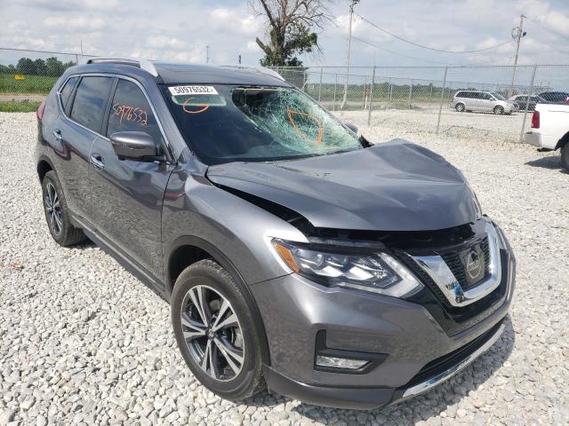 NISSAN ROGUE SV 2017 with VIN 5N1AT2MV7HC878480 - Photo from auction