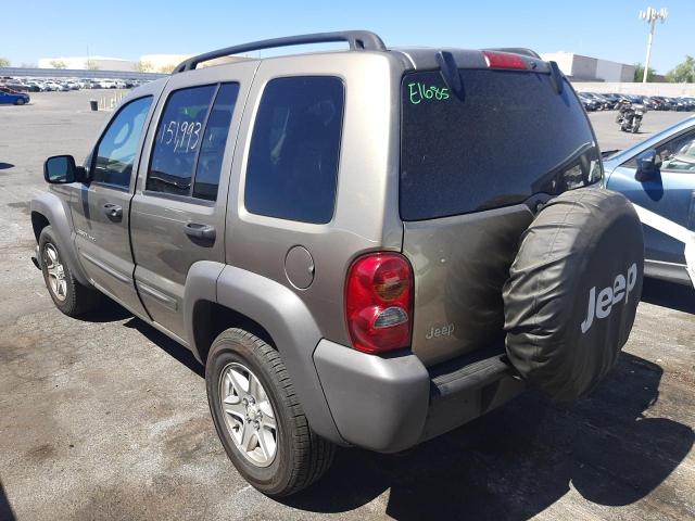 Photo 3 from auction – 2003 JEEP LIBERTY SP with VIN 1J4GK48K13W730453