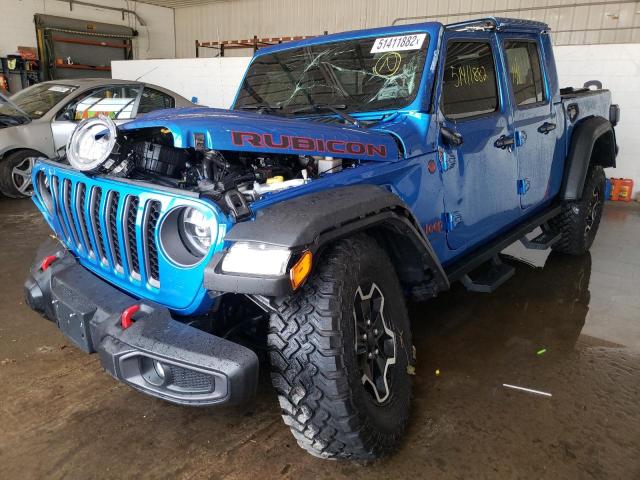 Photo 2 from auction – 2021 JEEP GLADIATOR with VIN 1C6JJTBG1ML536867