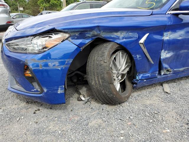 Photo 9 from auction – 2021 GENESIS G70 with VIN KMTG64LA4MU074904