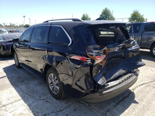 Photo 3 from auction – 2021 TOYOTA SIENNA LE with VIN 5TDKRKEC4MS053963