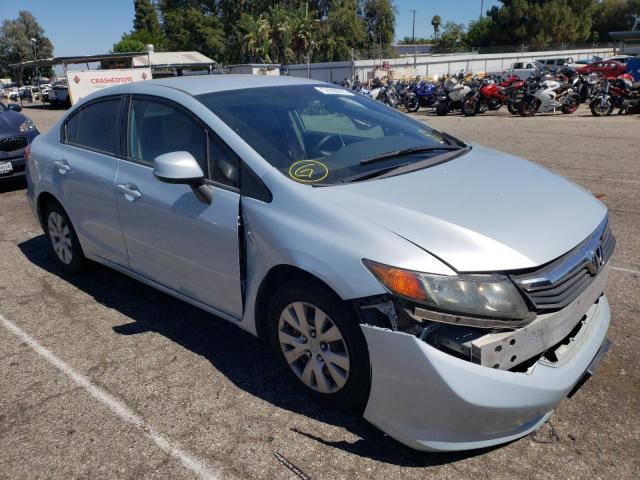 HONDA CIVIC LX 2012 with VIN 19XFB2F59CE347468 - Photo from auction