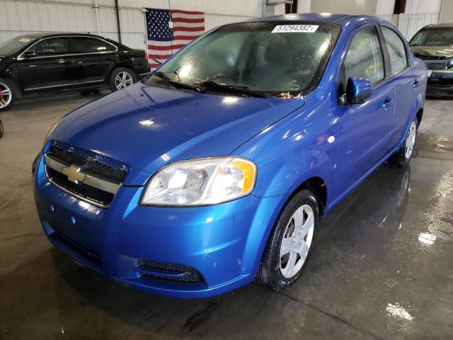 Photo 2 from auction – 2008 CHEVROLET AVEO BASE with VIN KL1TD56628B259560