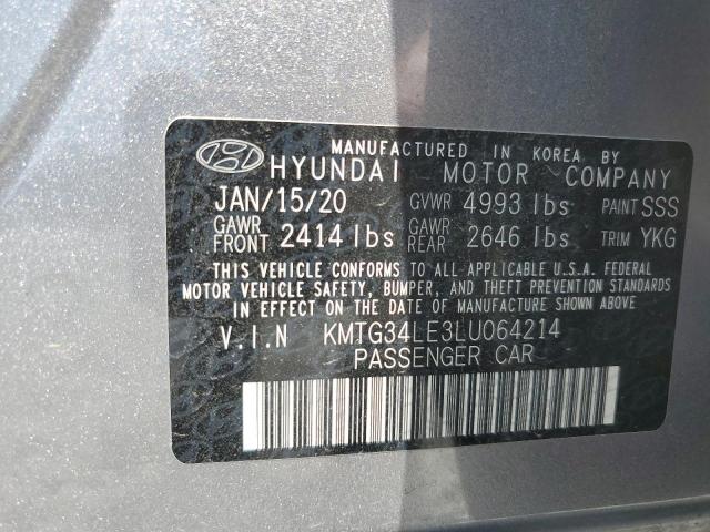 Photo 10 from auction – 2020 GENESIS G70 PRESTI with VIN KMTG34LE3LU064214