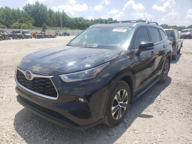 Photo 2 from auction – 2021 TOYOTA HIGHLANDER with VIN 5TDGZRAH6MS064544