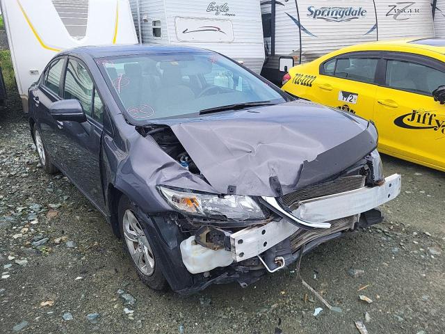 HONDA CIVIC LX 2014 with VIN 2HGFB2F49EH005261 - Photo from auction