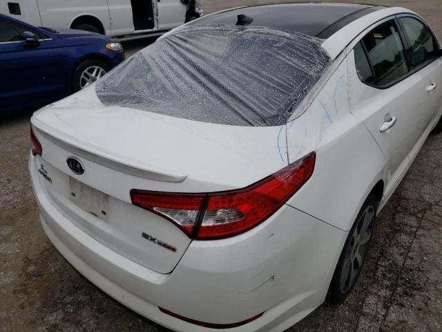 Photo 9 from auction – 2012 KIA OPTIMA SX with VIN 5XXGR4A67CG067731