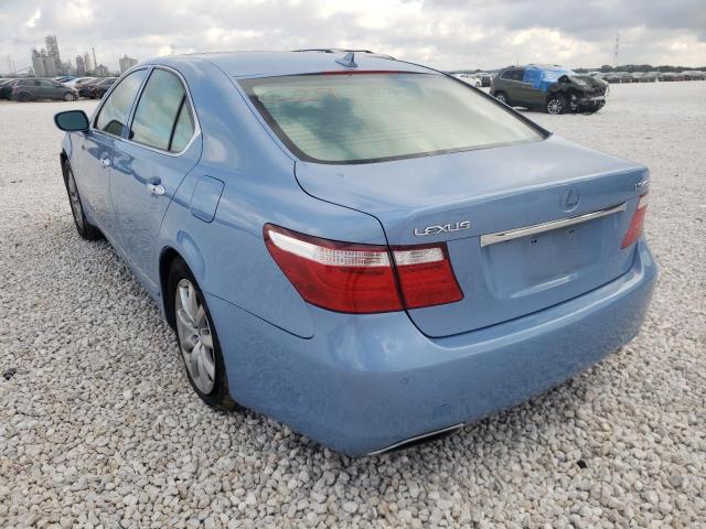 Photo 3 from auction – 2009 LEXUS LS 460 with VIN JTHBL46F695084956