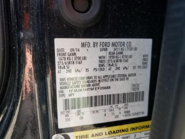 Photo 10 from auction – 2015 FORD EXPEDITION with VIN 1FMJK1HT9FEF05688