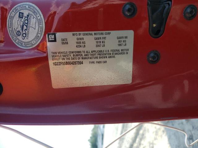 Photo 10 from auction – 2006 PONTIAC G6 SE with VIN 1G2ZF55B664287394