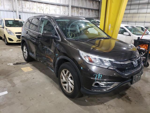 HONDA CR-V EX 2015 with VIN 2HKRM4H57FH624490 - Photo from auction