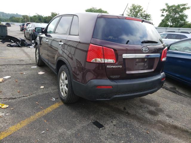 Photo 3 from auction – 2011 KIA SORENTO BA with VIN 5XYKTCA1XBG022321