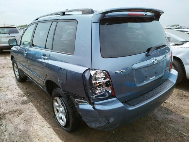 Photo 3 from auction – 2007 TOYOTA HIGHLANDER with VIN JTEGD21A270167259