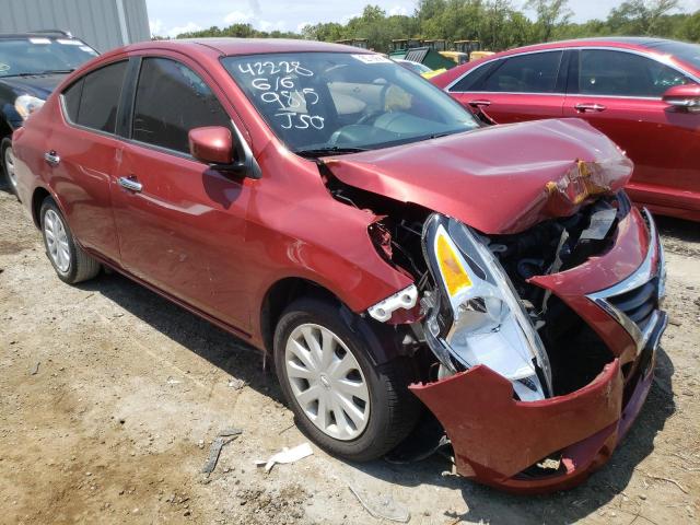 NISSAN VERSA S 2018 with VIN 3N1CN7AP2JK439815 - Photo from auction