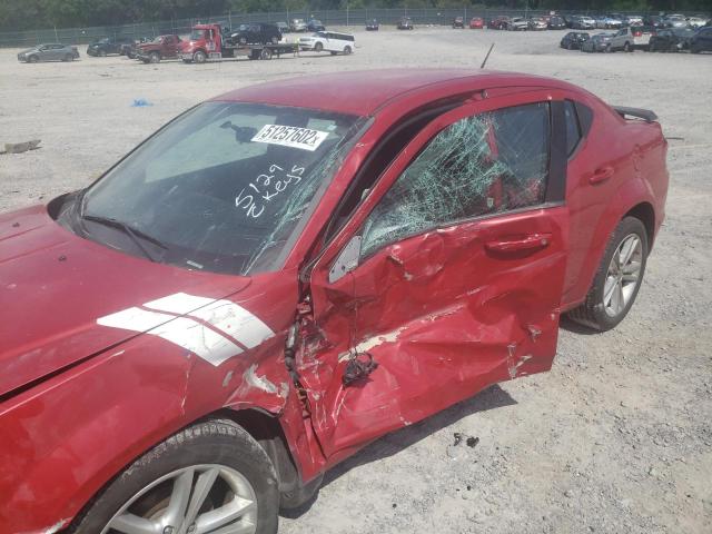 Photo 9 from auction – 2012 DODGE AVENGER SX with VIN 1C3CDZEG1CN315137